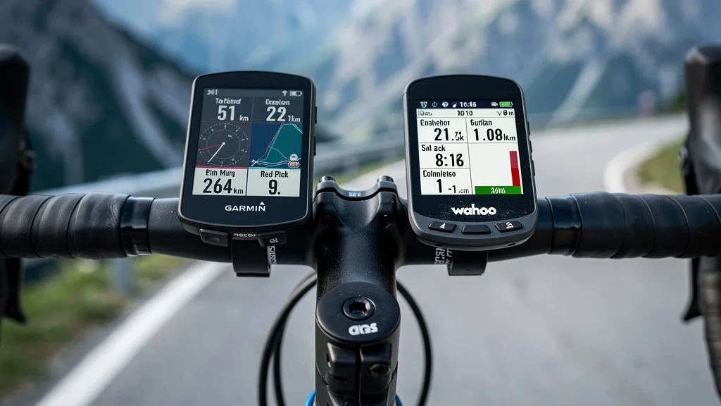 Comparatif GPS vélo 2026 — Garmin Edge Wahoo Bolt Stages Dash montagne cols