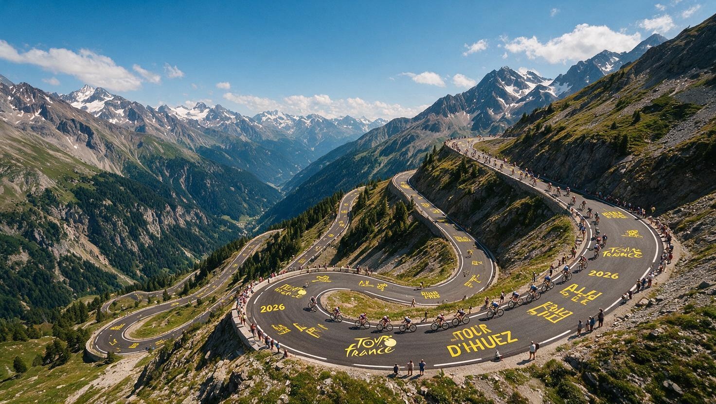 Cols Tour de France 2026 : les 6 HC — Galibier, Alpe d'Huez, Tourmalet