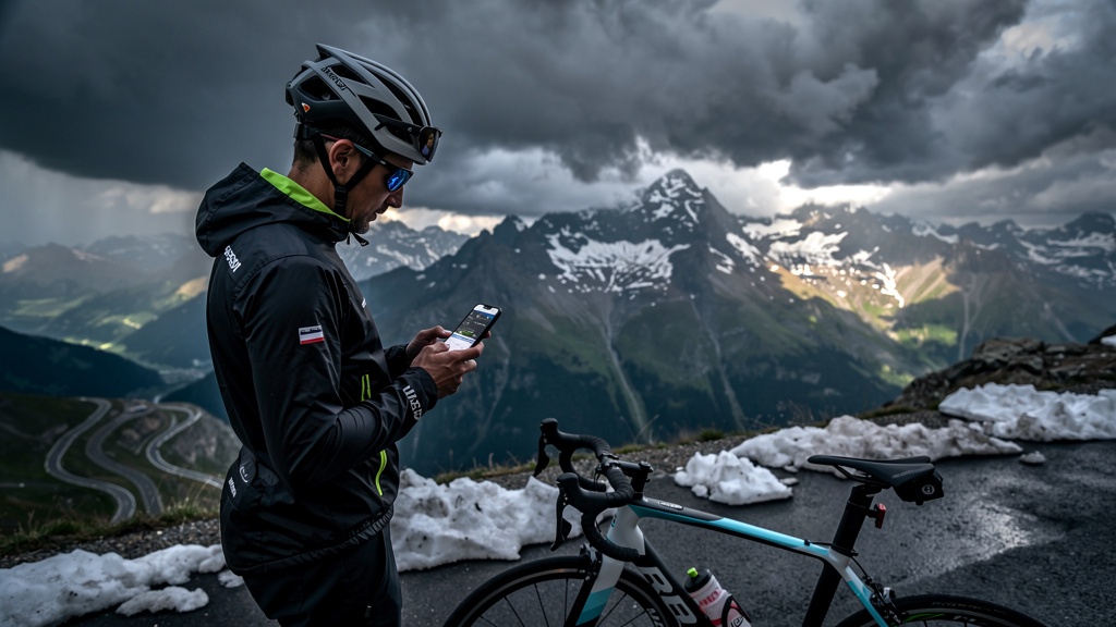 Sécurité et météo en montagne à vélo